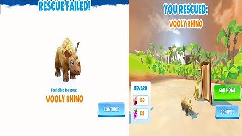 ICE AGE ADVENTURES GAME | SID IS SAVING WOOLY RHINO