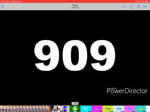 Challenge Countdown from 920