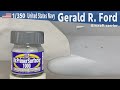 U.S. Navy CVN-78 USS Gerald R. Ford 1/350 Part 17 Undercoat