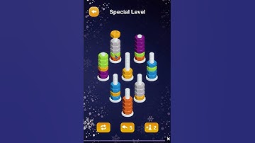 Nut Sort | Color Puzzle | Level 95 Special | Mobile Games