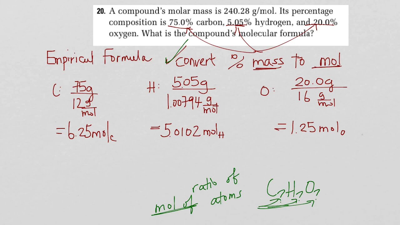 Empirical And Molecular Formula YouTube empirical-and-molecular-formula-youtube