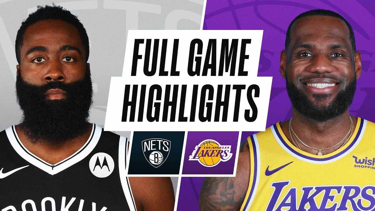 NETS at LAKERS FULL GAME HIGHLIGHTS February 18, 2021 YouTube