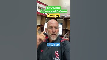 RPO Team Periods #coachingfootball #hsfootball #coaching #rpos #defense