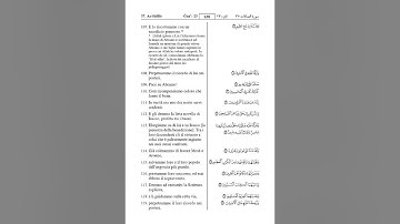 ترجمة القرآن الكريم إلى اللغة الإيطاليه 7 - Traduzione del Sacro Corano in italiano
