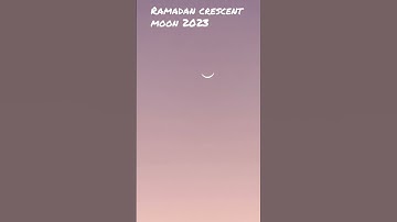 Ramadan crescent moon 🌙 2023 | The new crescent Moon | Masjid Al -Malik, orlando, Florida, USA
