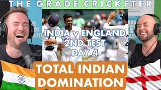 India v England | 2nd Test, Day 4 | TOTAL INDIAN DOMINATION