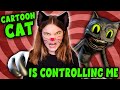 Controlled By Cartoon Cat??? Carlaylee HD Turning Into Cartoon Cat In Real Life Skit