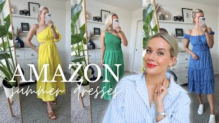 SUMMER DRESS TRY-ON | AMAZON