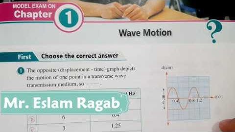 waves open book exam - physics 2nd Secondary | The Genius