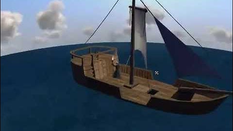 NWN1 Custom Content: Boat rocking in the sea concept