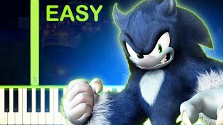 Windmill Isle (Night) | SONIC UNLEASHED - EASY Piano Tutorial