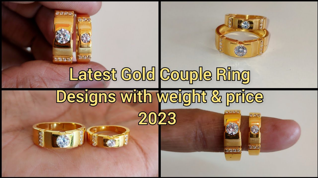 Love Bonded Joinable Gold Couple Rings
