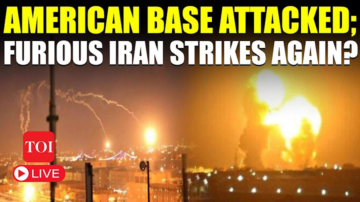 LIVE | U.S. Military Base Attacked In Iran's Neighbourhood; Air Attack As Tehran Vows Revenge