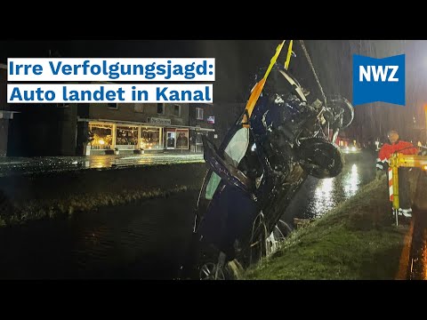 Verfolgungsjagd in Ostfriesland: