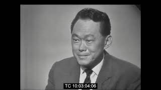 Lee Kuan Yew  When the American CIA tried to bribe him and a Singapore official Aug 1965