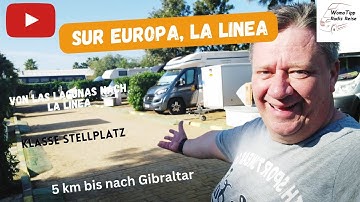 0060 Wohnmobilstellplatz Sur Europa, nahe Gibraltar, Klasse Platz bis max 7,5 Meter