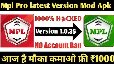 [Version 1.0.35]Mpl Pro latest Mod apk live H@cK Trick | Mpl mod apk latest version | Mpl Battle Mod