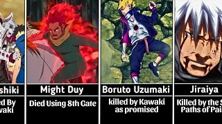 All Major DEATHS in Naruto/Boruto || Naruto & Naruto Son