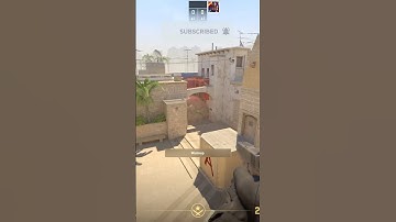 EASIEST Jungle Smoke on Mirage | CS2 Utility Guide 💨