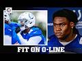Colts G Jalen Farmer on playing with Quenton Nelson, for Tony Sparano Jr.