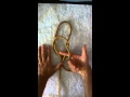 Middleman's knot / Noeud du pêcheur à la ligne