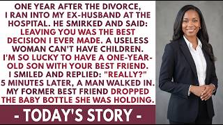 Because of a baby boy, my husband left me for my best friend—one year later, he... | Satin Revenge screenshot 2