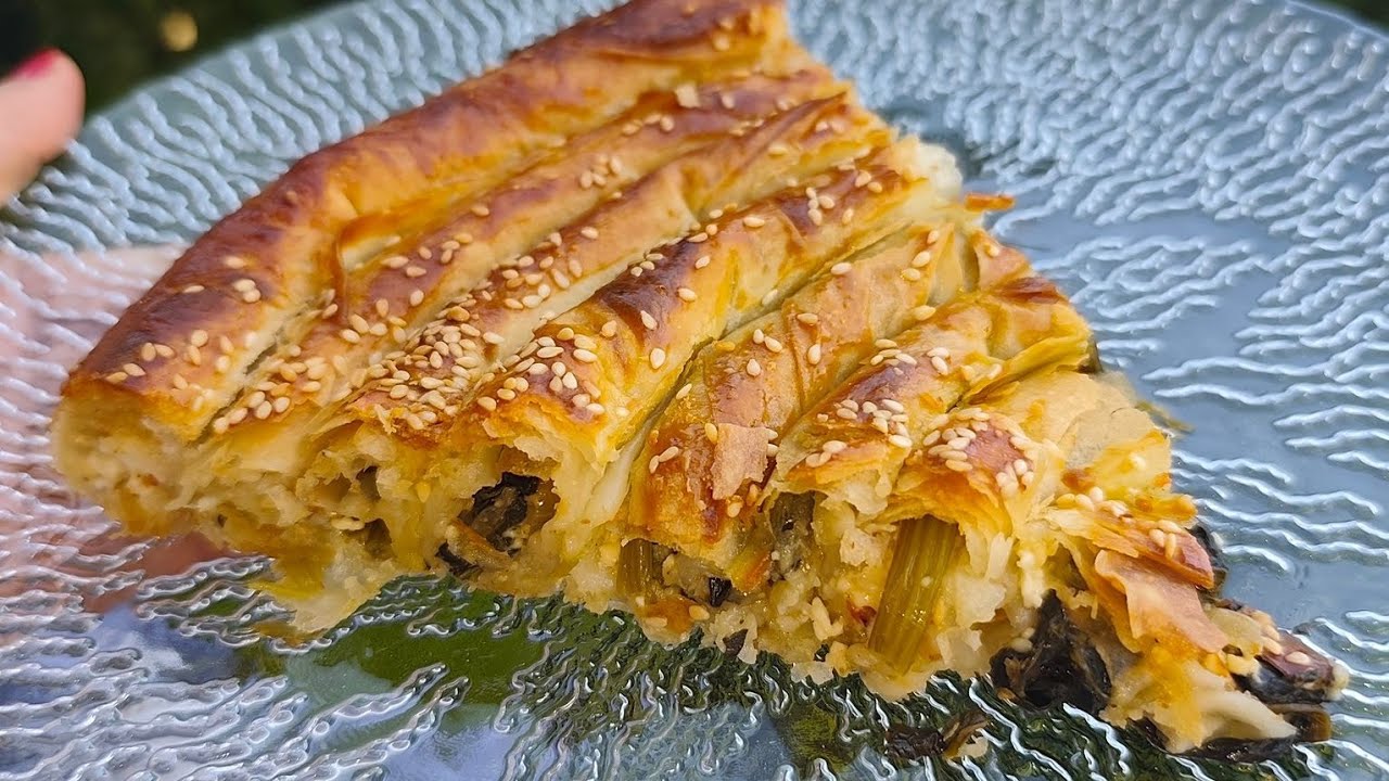 Hayatımda Yediğim En Güzel Ispanaklı Börek!🥐😍