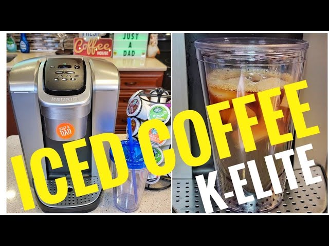 Keurig K-Elite Single-Serve K-Cup Pod Coffee Maker with Iced