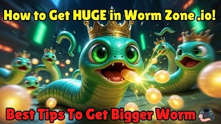 Worm Zone .io – Become the Longest Worm! (Easy Guide for Beginners) 🐛 screenshot 2