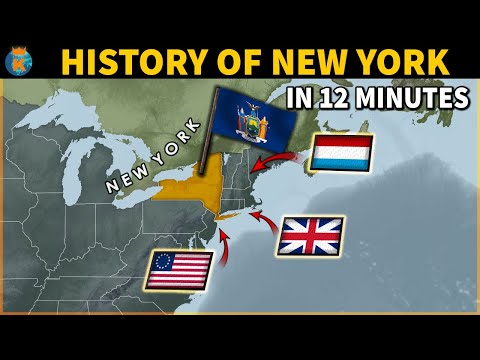 The History Of New York In 12 Minutes