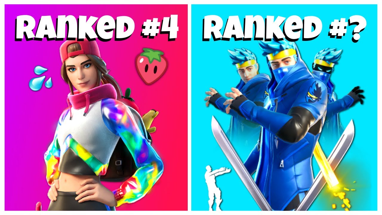 Ranking Every ICON SERIES SKIN In Fortnite Chapter 2! (Fortnite Icon ...