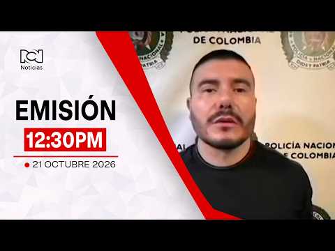 Noticias RCN Broadcast 12:30 p.m. / Wednesday, October 21, 2026