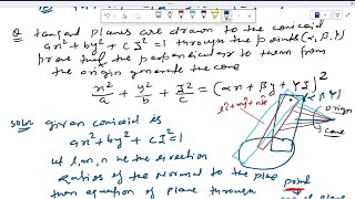 Central Conicoids | 08 | Important Questions on Tangent Planes | B.Sc Maths | Nikhil Sir.