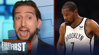 Kevin Durant looks to get out of Brooklyn, requests trade from Nets | NBA | FIRST THINGS FIRST