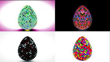 Learn Numbers with Color Balls Sponsored By Gamavision Csupo | Combined