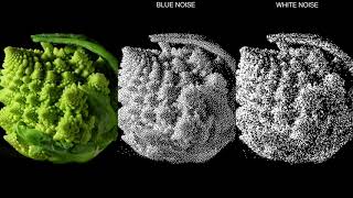 Blue Noise vs White Noise Dithering