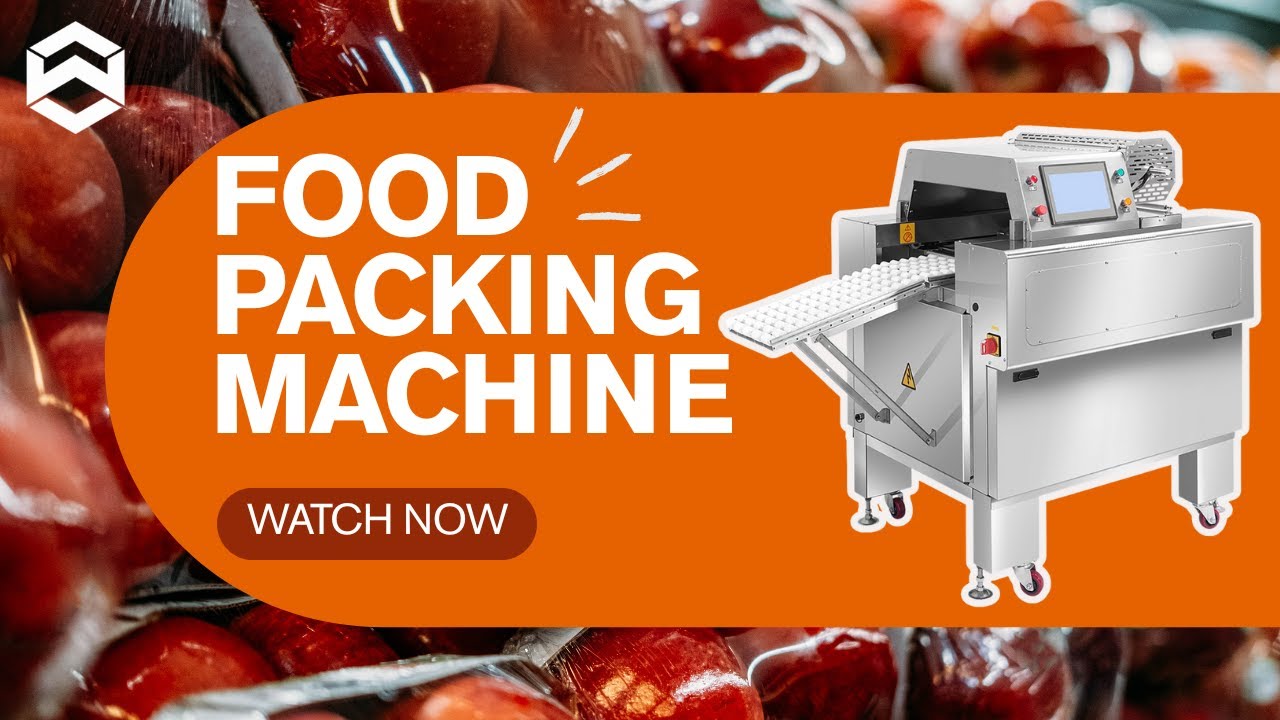 WIN WIN PACK High-Speed Food Packing Machine for Apples, Meat & Vegetables/Up to 25 Packs Per Minute