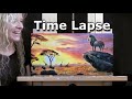 SAFARI SUNSET #2 Learn How to Draw and Paint with Acrylics-Easy Beginner Acrylic Painting Tutorial