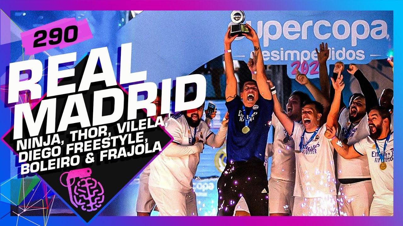 REAL MADRID (CAMPEÃO DA SUPERCOPA DESIMPEDIDOS) - Inteligência Ltda. Podcast #290