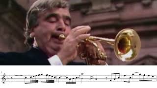 Video thumbnail of "the cleanest trumpet solo"