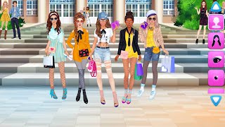 College girls team makeover 💃🧕👗👠💄/// girls games screenshot 5
