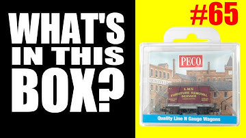 65 - Peco NR-21 Conflat Container Wagon LMS Furniture Removals N gauge