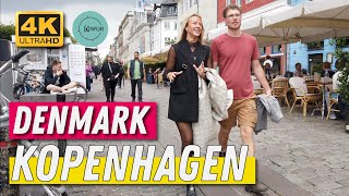 Copenhagen - Denmark [4K] Walking Tour