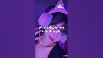 if you do these things you are a introvert #aesthetic #short 💗🖤