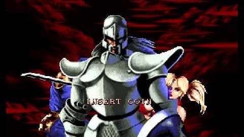 Crossed Swords 2 - new MVS attract mode.