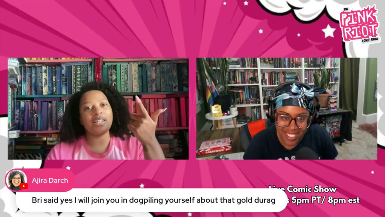 Pink Riot Comic Show LIVE- August 28, 2025 - YouTube