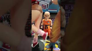Dragon Ball Figurines Bulma, Goku &amp; Krillin Figuras grandes de Bola de Dragon y escaparate #manga