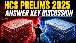 Haryana HCS Prelims 2025 Answer Key Detailed Discussion | HCS GS Paper Analysis, Cut Off, Result
