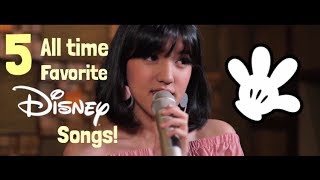 5 all time favorite Disney Songs! (cover)
