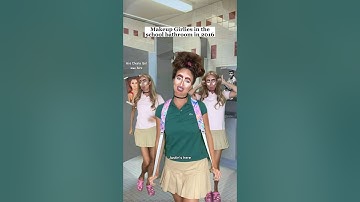 Makeup girlies in the school bathroom in between classes overloading on perfume #2010s